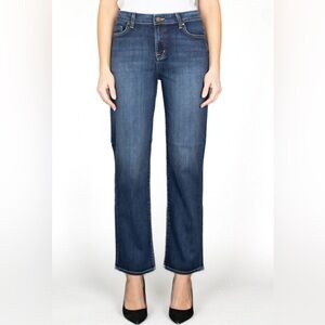 Fidelity Brooke High Full Taper Jeans in Sole Blue